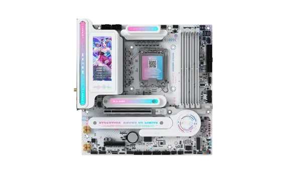 MS-iCraft B860M CROSS PRO  WIFI 7  Intel Core Ultra DDR5 Motherboard - Black image 0