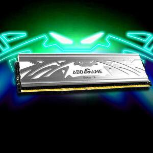 Addlink AddGame Spider S5 32GB (16GB x 2) DDR5 5600MT/s CL40 Memory With Heatsink - Silver image 1