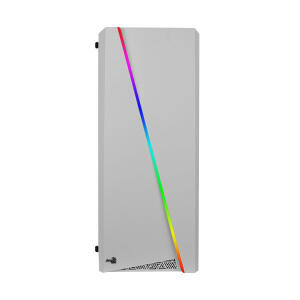 Aerocool Cylon Tempered Glass RGB ATX Mid Tower - White image 2