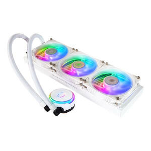 Cooler Master PL360 Flux ARGB CPU Liquid Cooler - White image 2