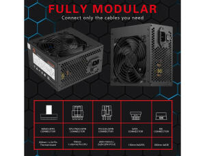 GAMEON SPY2 ATX 750 WATTS 80 PLUS BRONZE Value Gaming Power Supply image 2