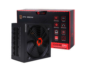 GAMEON - SPY2 ATX 850 WATTS 80 PLUS BRONZE Value Gaming Power Supply - Black image 0