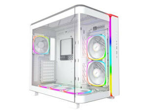 Montech KING95 Pro Mid-Tower PC Chassis - White image 0