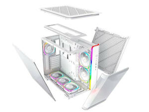 Montech KING95 Pro Mid-Tower PC Chassis - White image 4