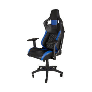 Corsair T1 Race Gaming Chair - Black/Blue image 1