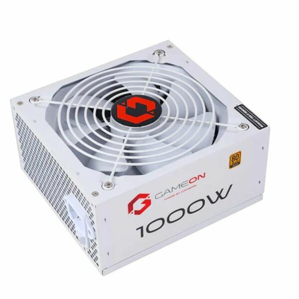 GAMEON - SPY2 ATX 1000 WATTS 80 PLUS Gold Value Gaming Power Supply - White image 0