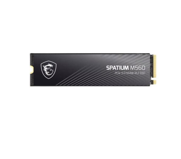 MSI 2TB SPATIUM M560 PCIe 5.0 NVMe M.2 SSD (Gen 5) x4 – 10,300MB/s image 0