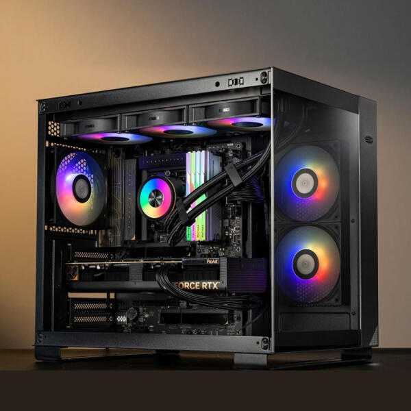 PC Cooler DA360 Pro ARGB CPU Liquid Cooler - Black image 6