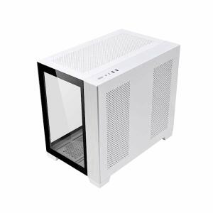 Lian LI O11-Dynamic-Mini Mid Tower Gaming Case, White, 011DMI-W image 1