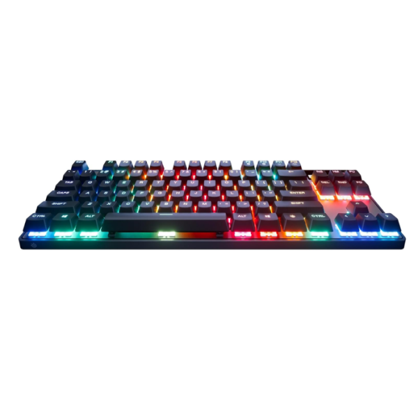 SteelSeries Apex Pro Esports TKL Gen 3 Mechanical Wired Gaming Keyboard, Omnipoint 3.0 Smarter GG QuickSet, Dynamic Per-Key RGB Illumination, OLED Smart Display, Magnetic Wrist Rest, For PC/PS5 & Xbox image 2