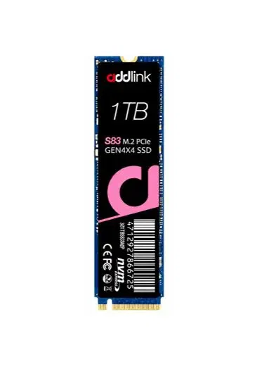Addlink S83 1TB Gen4 3400MB/s NVMe M.2 2280 Internal SSD  image 2