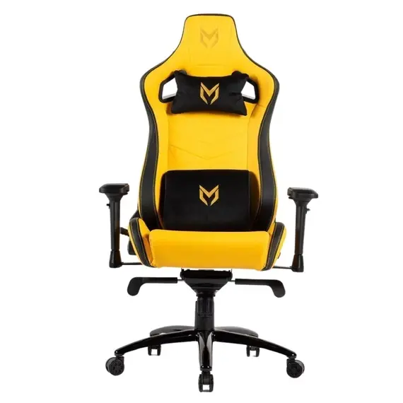 Leather Gaming Chair with Headrest HE image 0