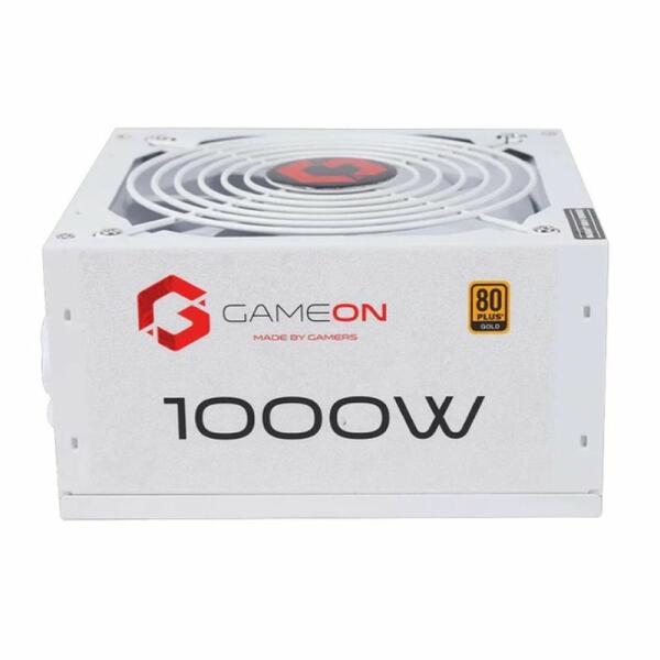 GAMEON - SPY2 ATX 1000 WATTS 80 PLUS Gold Value Gaming Power Supply - White image 2