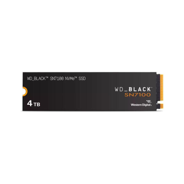 WD Black SN7100 Game Drive 4 TB NVMe SSD M.2 Gen 4 Up To 7000MB/s Read | WDS400T4X0E-00CJA0 image 0