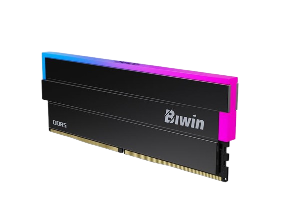 Biwin 32GB Kit (2x16GB) Black Opal DW100  RGB Black DDR5 6000Mhz CL36 Memory image 1