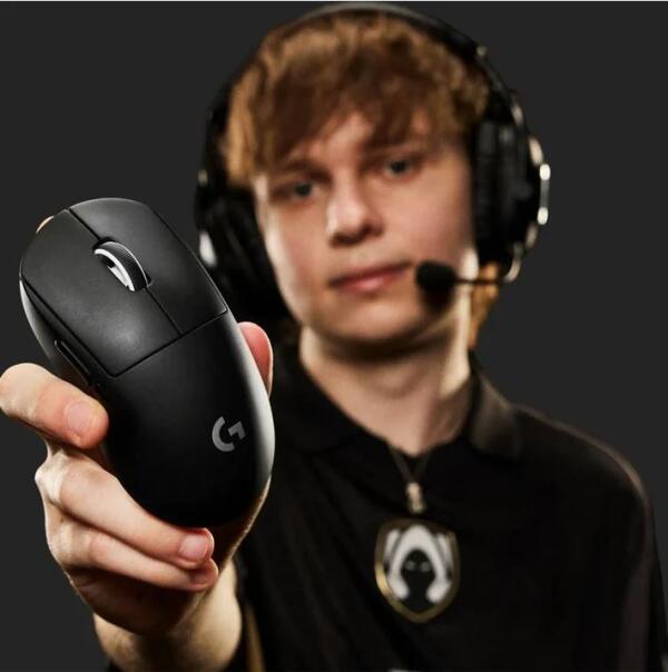 Logitech PRO X SUPERLIGHT 2c Compact Wireless Gaming Mouse - Black image 1