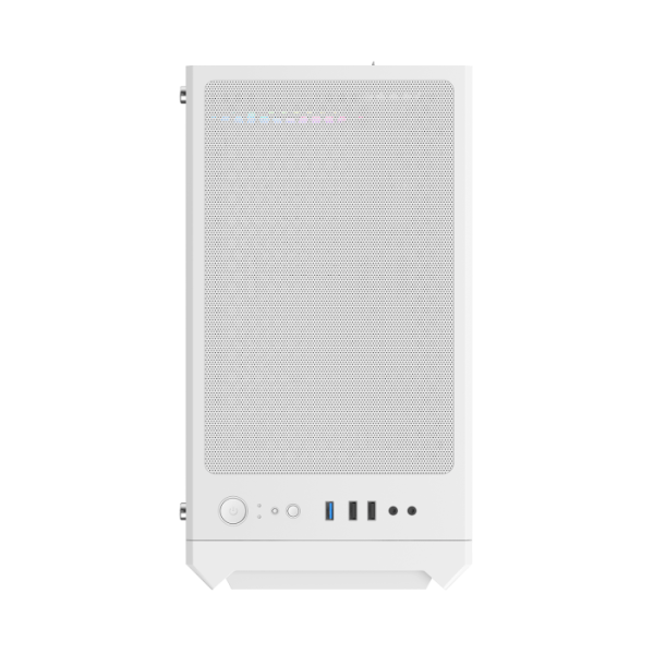  SHARX STRIKER ARGB - ATX PC Case With Front Mesh Panel, 4 x 120mm Pre-Installed Fans Model S-200,WHITE image 4