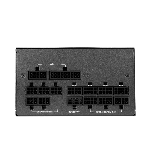  GALAX OMEGA GLX1000 Full-Modular Power Supply, 1000W Power, 80 PLUS Gold Efficiency,  image 4