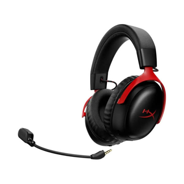 HyperX Cloud III S  Wireless/Bluetooth Gaming Headset -Red image 1