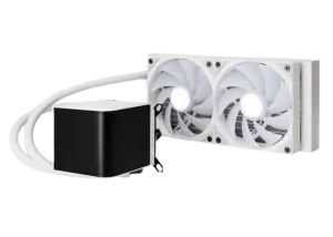 TRYX Panorama SE 240 ARGB White All In One liquid CPU Cooler Rotatable Display – 240mm image 2