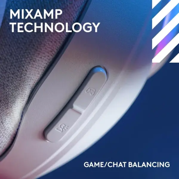 ASTRO A20 X LIGHTSPEED Bluetooth / Wireless Gaming Headset, WITH  PLAYSYNC Audio - White image 9