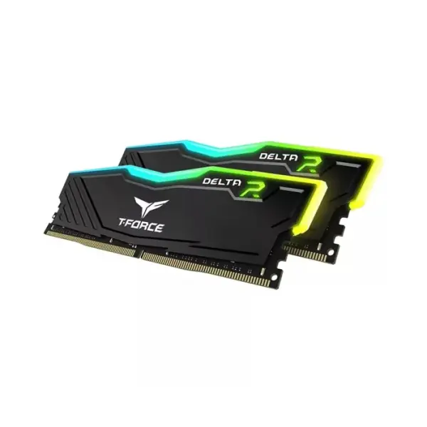 TeamGroup T-Force DELTA RGB 16GB (2x8GB) DDR4 3600MHz CL18 Memory Kit - Black image 2