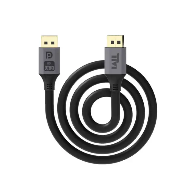 Twisted Minds Display Port Cable Resolution 8K/60 Hz, 4K/144 Hz, 4K/120 Hz, 4K/60 Hz Bandwidth 32.4Gbps - 2 M image 1