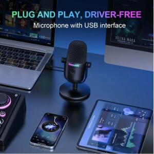 ONIKUMA  GAMING USB CONDNER MICROPHONE image 1