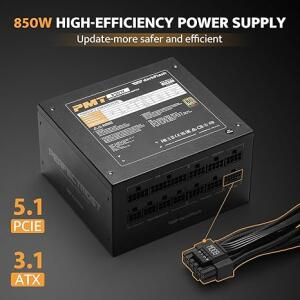 DARKFLASH PMT 850 GOLD MODULAR POWERSUPPLY-BLACK image 3