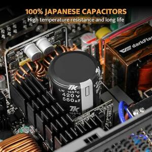 DARKFLASH PMT 850 GOLD MODULAR POWERSUPPLY-BLACK image 6