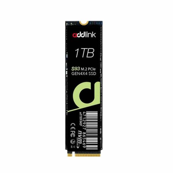  1TB ADDLINK S93 PCIe GEN4X4 NVMe 1.4  M.2 1TB SPEED UP TO 7200/6100 image 0