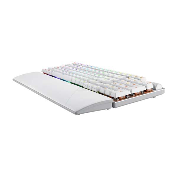 ASUS ROG Strix X902 SCOPE II 96 RX Wireless - RGB Optical Mechanical Gaming Keyboard - White - AR Layout image 1