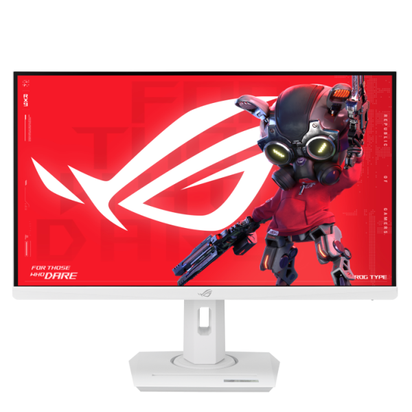 ASUS ROG STRIX XG27UCG 27 Inch 160Hz 4K UHD HDMI 2.1 1ms Fast IPS Gaming Monitor - White image 0