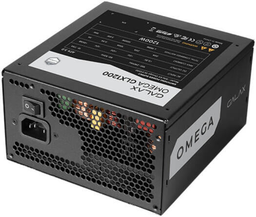 GALAX OMEGA GLX1200 Full-Modular Power Supply, 80 PLUS Gold Efficiency, Cybenetics Platinum, , Black  image 3