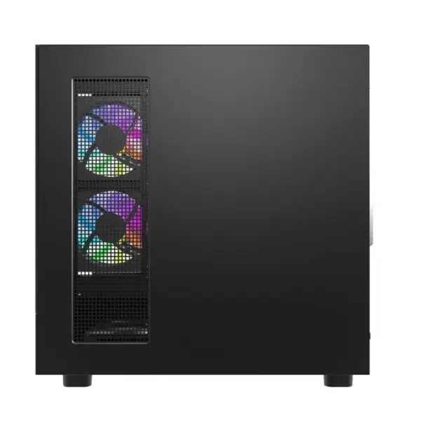 Darkflash DS950V ATX PC Case with 6 ARGB fans- Black image 6