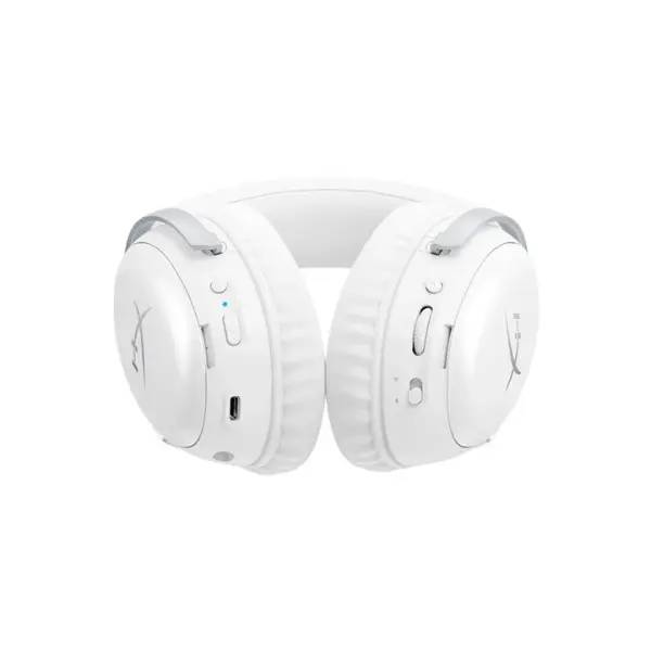 HyperX Cloud III S Wireless Gaming Headset for PC, Mac, PS5, Mobile, Switch - White image 3
