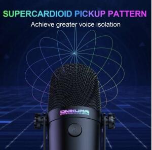 ONIKUMA  GAMING USB CONDNER MICROPHONE image 3