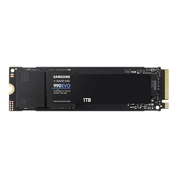 SAMSUNG 990 EVO PCIe 4.0 x4 / 5.0 x2 NVMe 2.0 M.2 SSD - 1TB image 0