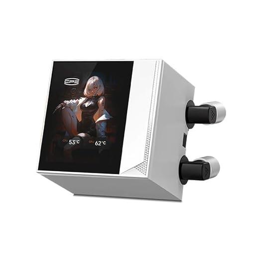 WATER COOLER CPS DC360 Pro ARGB Display WHITE  | DC360PROWHAWXY-GL image 2