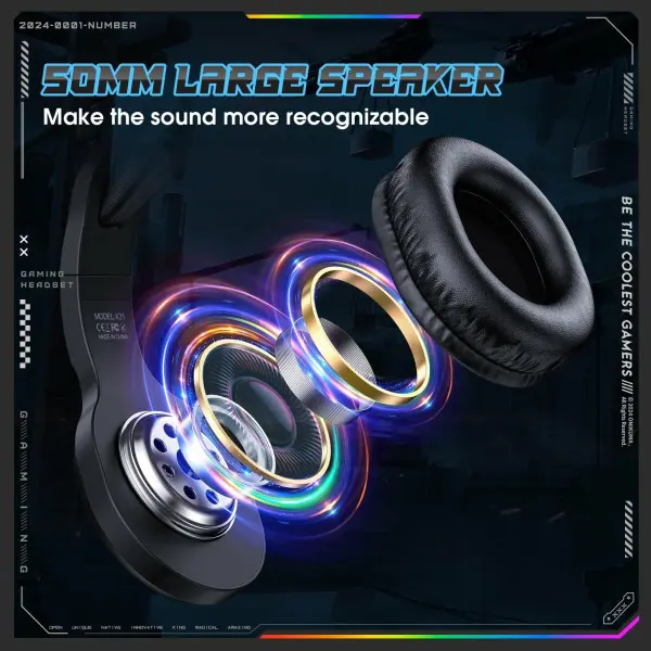 ONIKUMA X31 Head mounted Gaming PUBG Wired Earphones, PC PS Esports Earphones GNW MALL image 5