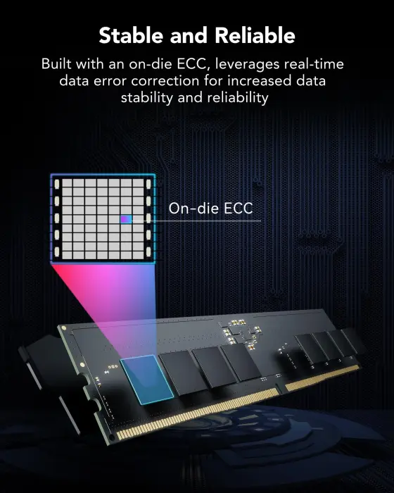 LexarARES RGB DDR5 RAM 32GB Kit 2x16GB 6400MHz,  Desktop Memory, PC Gaming Computer Memory  image 1
