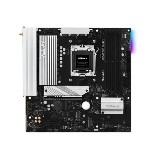 Asrock Pro Series B850M Pro RS Wifi PCIe 5.0 Gaming MotherBoard image 0