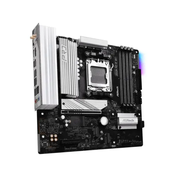 Asrock Pro Series B850M Pro RS Wifi PCIe 5.0 Gaming MotherBoard image 4