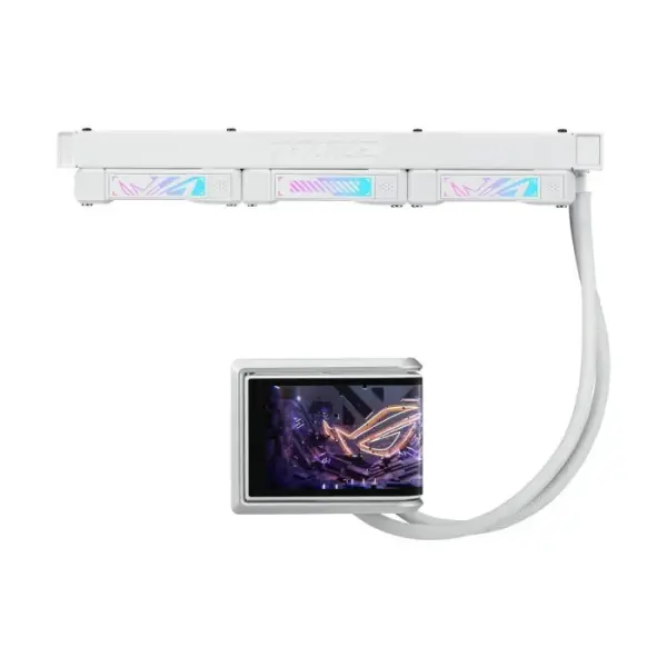 ASUS ROG RYUO IV 360 ARGB Liquid Cooler - White image 2