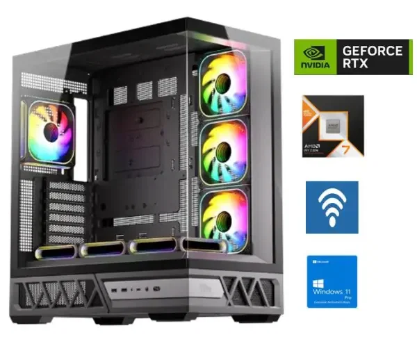 HORIZON  AMD RYZEN 7  9800X3D  RX 9070 XT GAMING PRO image 0