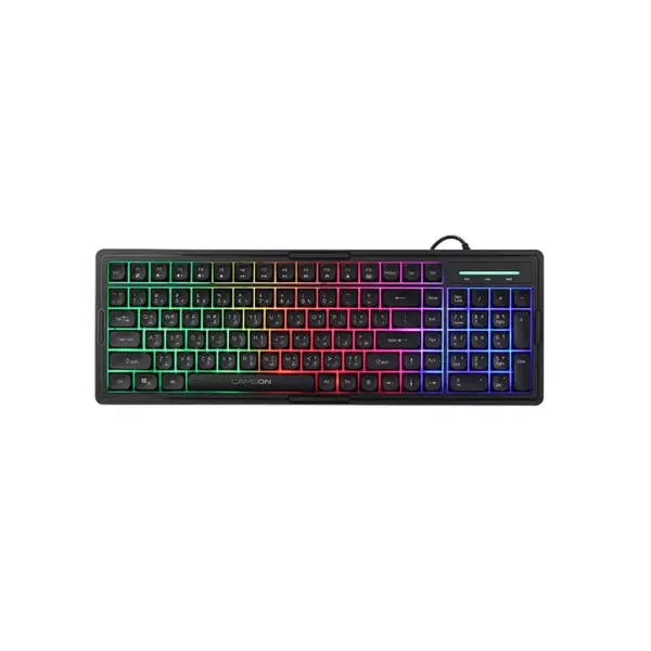 GAMEON GO-CYPHERW-XL-B All-In-One Gaming Bundle (Keyboard, Headset, Mouse & Mousepad) - Black image 1