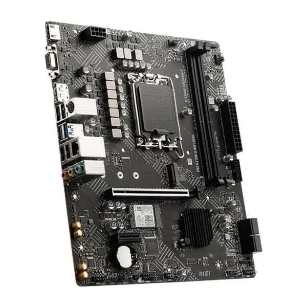 MSI PRO H610M-G DDR4 Micro-ATX Motherboard  image 1