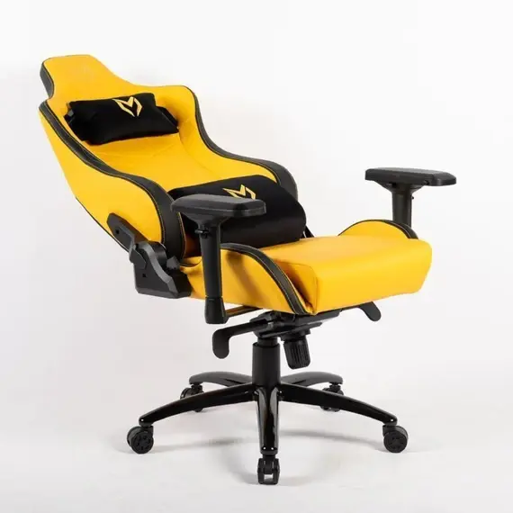Leather Gaming Chair with Headrest HE image 2