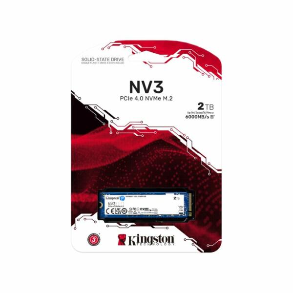 Kingston NV3 2TB PCIe 4.0 NVMe M.2 Up to 6000 MB/s image 2