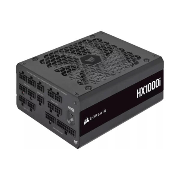 CORSAIR HX1000i 1000W Platinum Fully Modular Ultra-Low Noise ATX Power Supply (UK) - Black image 2